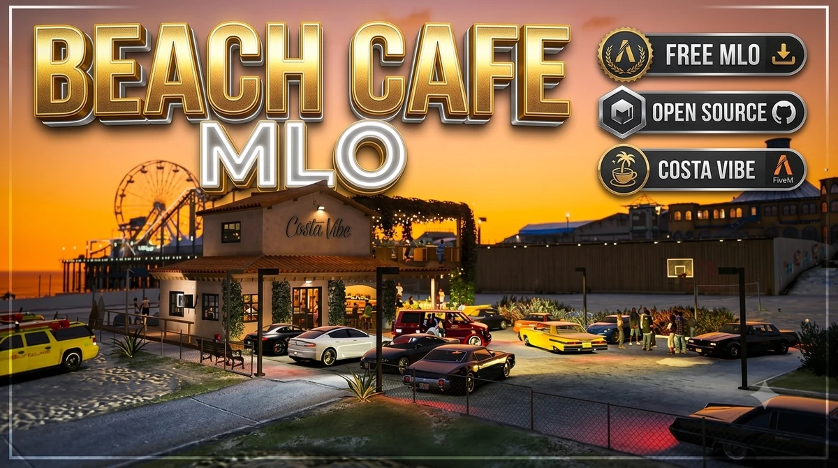 Beach Cafe MLO FiveM | Open Source